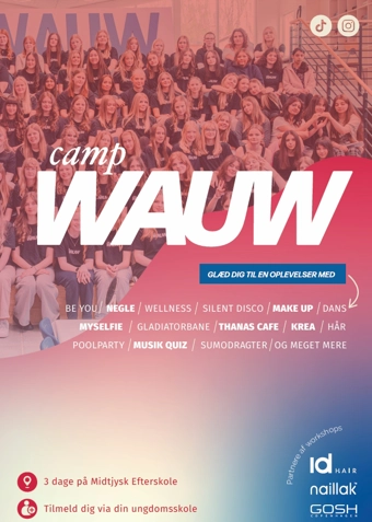 Camp WAUW  uge 42 (12 - 15/10-2026) - Klik for at tilmelde dig