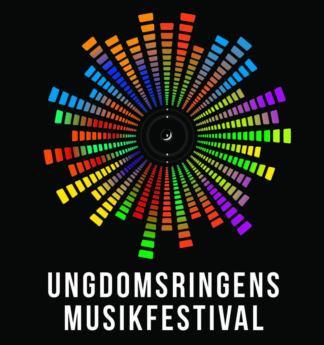 Plakat  fra Ungdomsringens Musikfestival