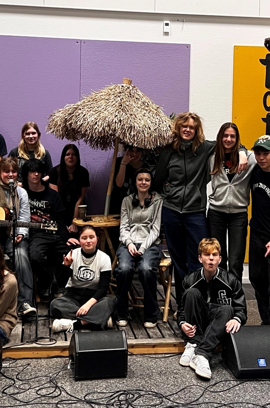 Gruppefoto af UC Stars unge