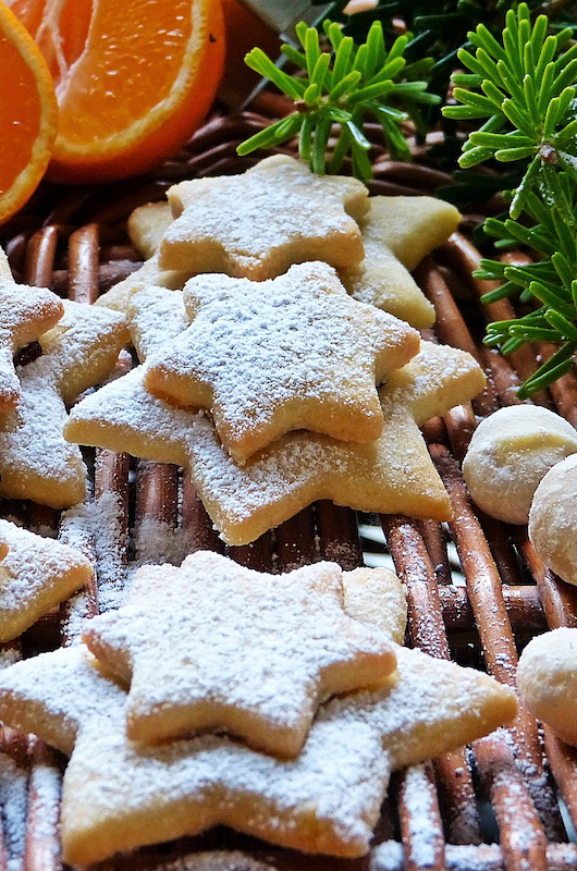 Julesmåkager med flormelis